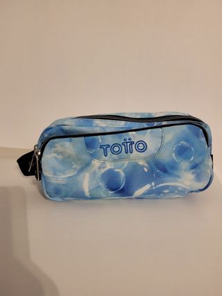 Mochila y estuche TOTTO - Azul