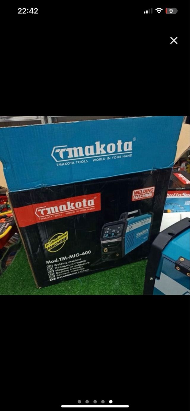 Saldatrice 3/1 elettrodo filo gas 600A