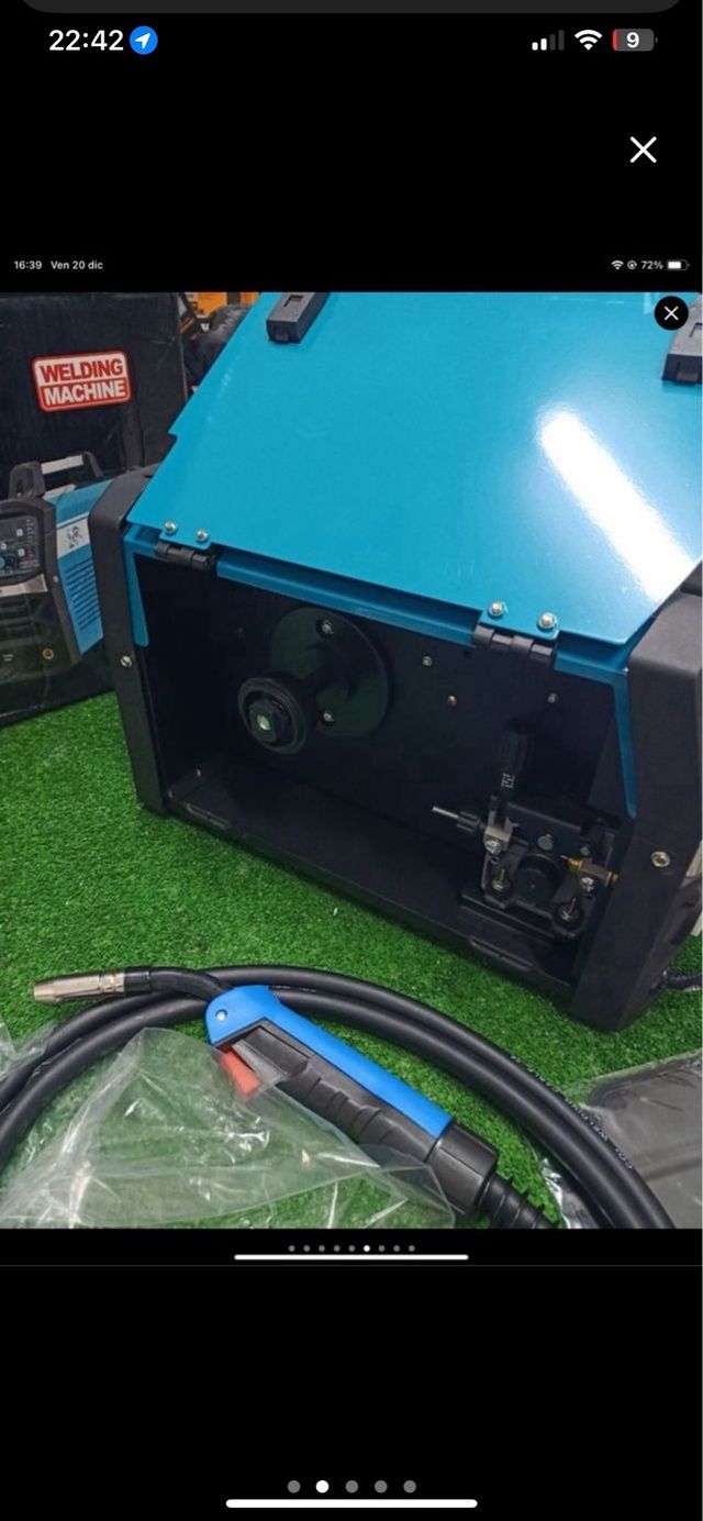 Saldatrice 3/1 elettrodo filo gas 600A