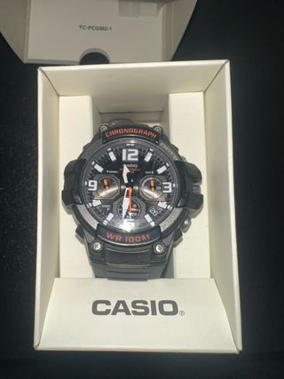 Reloj Casio Cronografo - Negro