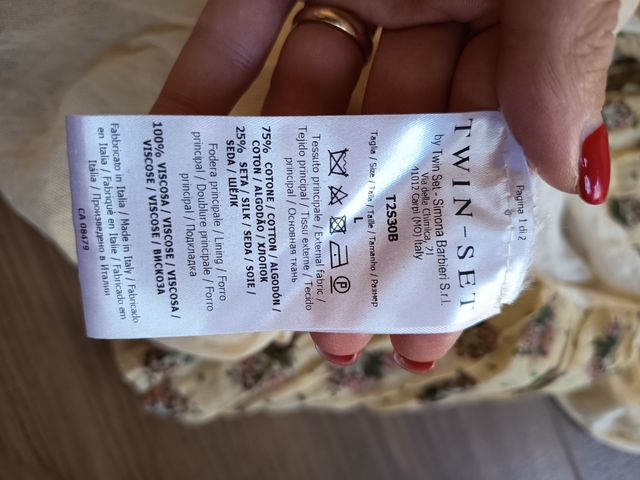 Vestito Twin Set floreale