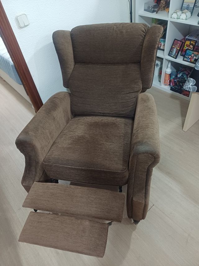 Sillón relax marrón
