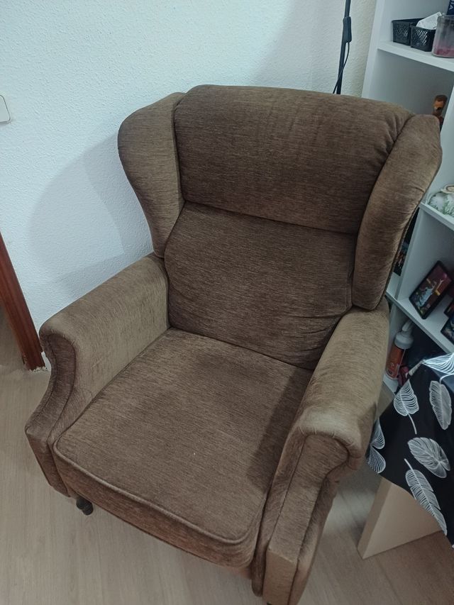 Sillón relax marrón
