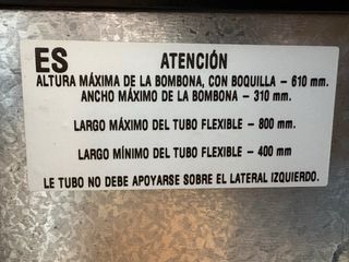 Cocina 5 fuegos + horno de gas. Venta en persona