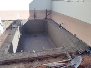 Construcción de piscina