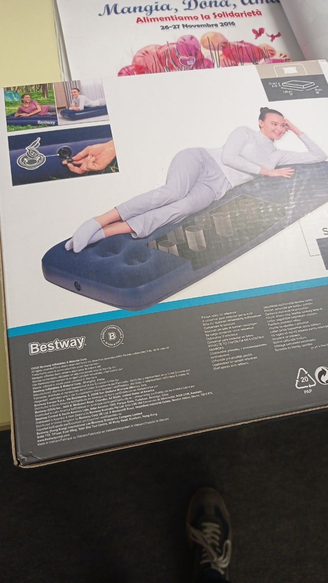 Materassino gonfiabile Bestway 22cm 90 cm 200