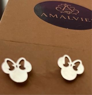 Conjunto Minnie plata