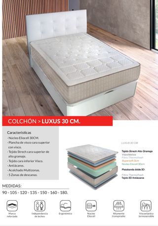 Colchones  + Canapés + Cabeceros