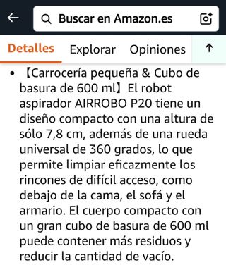 AIRROBO P20 Robot Aspirador