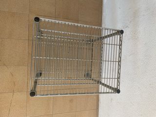 Carrito metálico 3 estantes