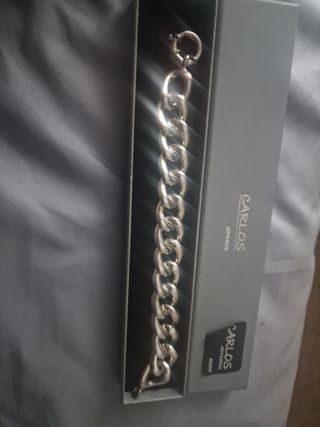 Pulsera plata Carlos Joyeros
