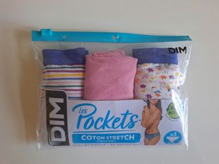 DIM Bragas niña multicolor talla S