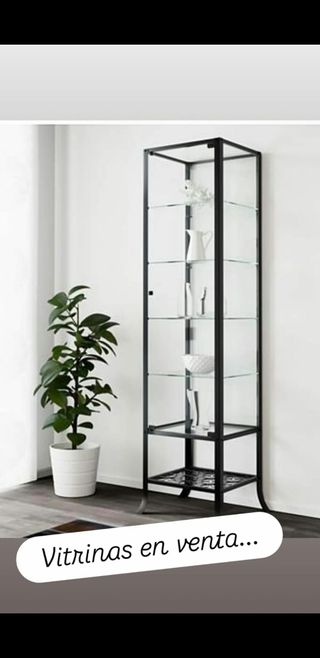 Vitrina negra - Mueble expositor