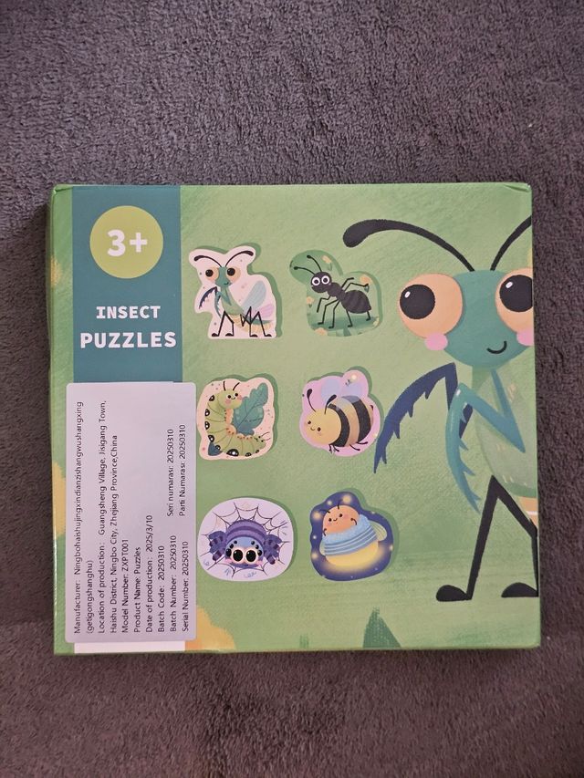 Puzzle Insectos