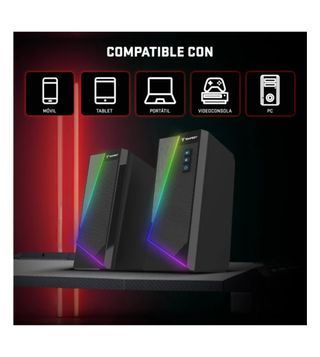 Altavoces Gaming Tempest M20 RGB Master 2.0 Blueto
