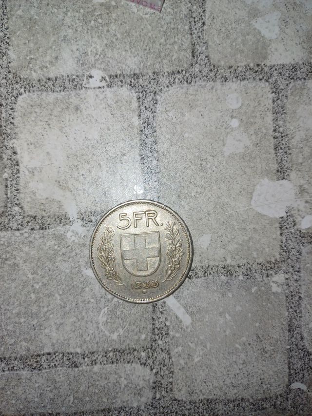 5 Franchi svizzeri 1933