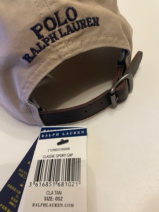 Gorra Polo Ralph Lauren Beige