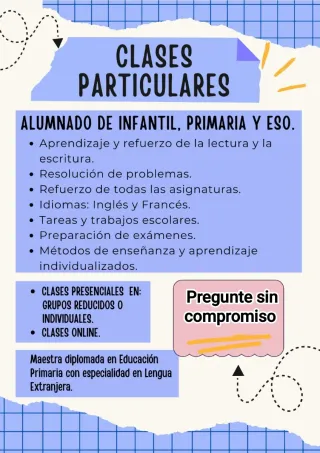 Clases particulares.