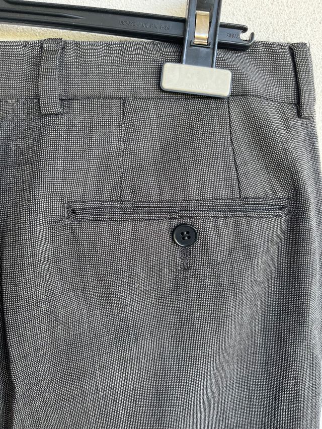 Pantaloni Zara Grigio Lana
