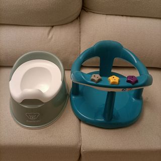 Orinal y silla bañera