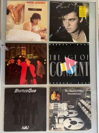 Lotto 5 LP 33 giri anni 80" (Prime Edizioni)