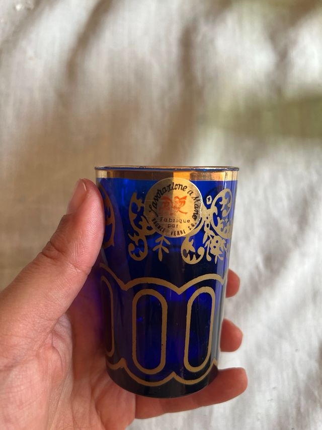 Juego té marroquí plata