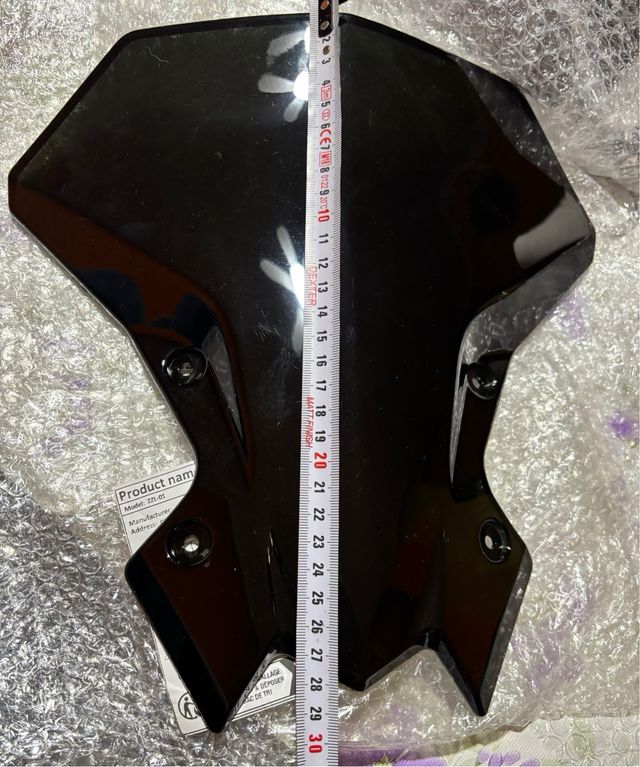 Cúpula negra Kawasaki Z900