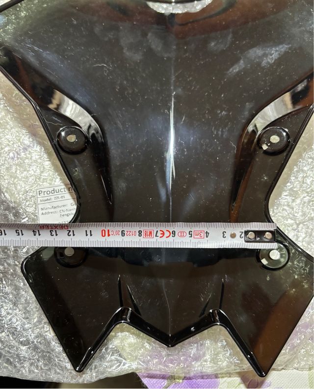 Cúpula negra Kawasaki Z900