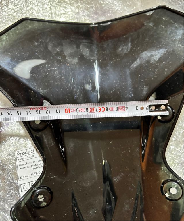 Cúpula negra Kawasaki Z900