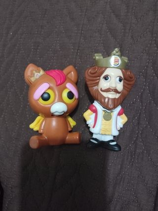2 Muñecos Burger King