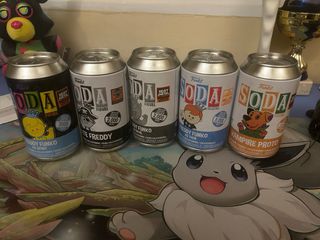 5 Funko Soda figuras
