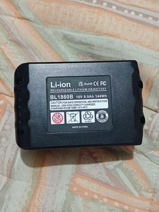 2 Baterias 18V 8.0Ah Li-ion