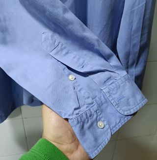 Camisa Polo Ralph Lauren seda lino y algodon