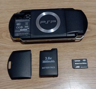 PSP 1004 negra - Pack