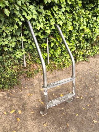 Escalera piscina acero inoxidable