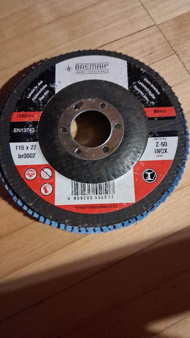 Dischi taglio Norton 29pz + dischi lamellari  5pz