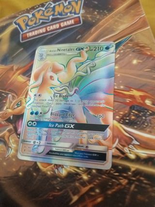 Carta Pokémon Ninetales Alola GX