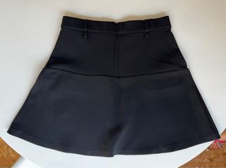 Falda negra Zara TRF XS