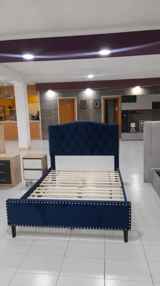 SUPER OFERTA DE CAMA AZUL