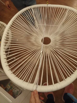 Conjunto de terraza, sillas modelo acapulco