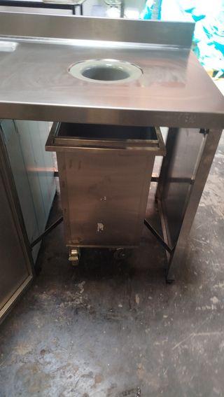 Fregadero industrial puertas