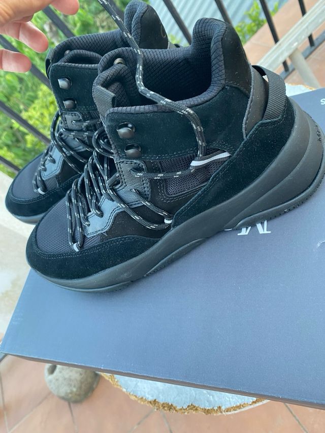 Zapatillas Marc O'Polo caña alta mujer negras - 38