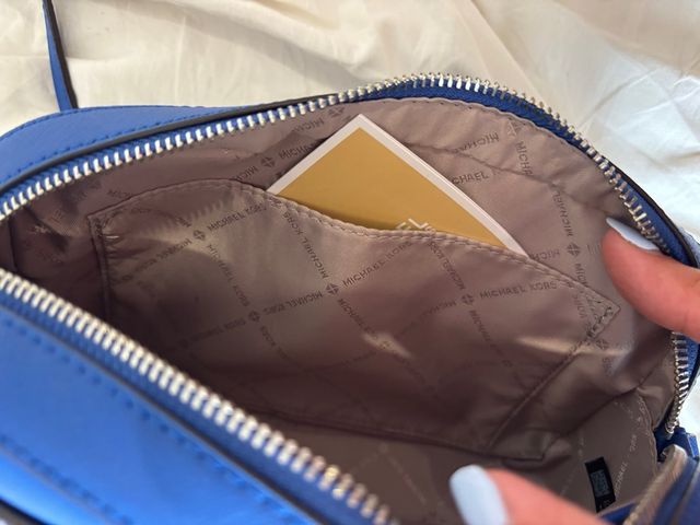 Bolso bandolera Michael Kors azul