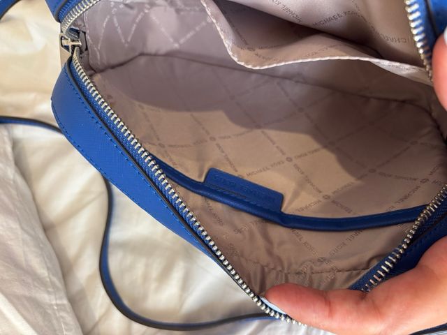 Bolso bandolera Michael Kors azul
