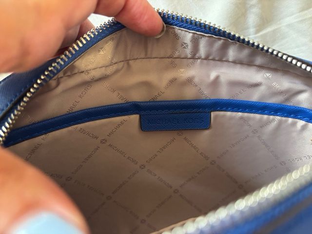 Bolso bandolera Michael Kors azul