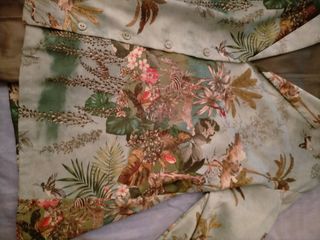 Camisa Zara satén estampado animal