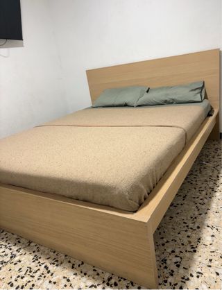 Cama Ikea Malm 160x200 -madera