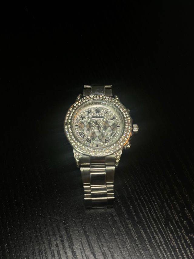 Reloj Diamantes Plata