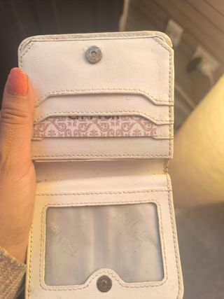 Cartera Billabong blanca original vintage Y2K 2000