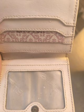 Cartera Billabong blanca original vintage Y2K 2000